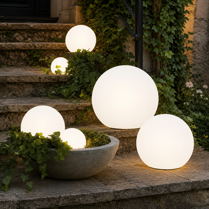 Aurora Garden Sphere, Betoverende Tuinverlichting Weerbestendig
