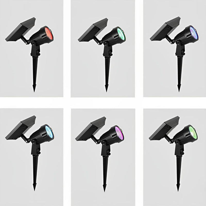 Grondpen Solar Lampen Verstelbaar LED RGB Waterdicht
