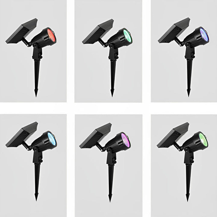 Grondpen Solar Lampen Verstelbaar LED RGB Waterdicht