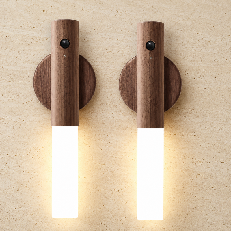 LumiSense Draadloze Wandlamp Bewegingssensor