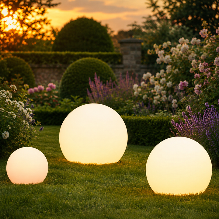 Aurora Garden Sphere, Betoverende Tuinverlichting Weerbestendig