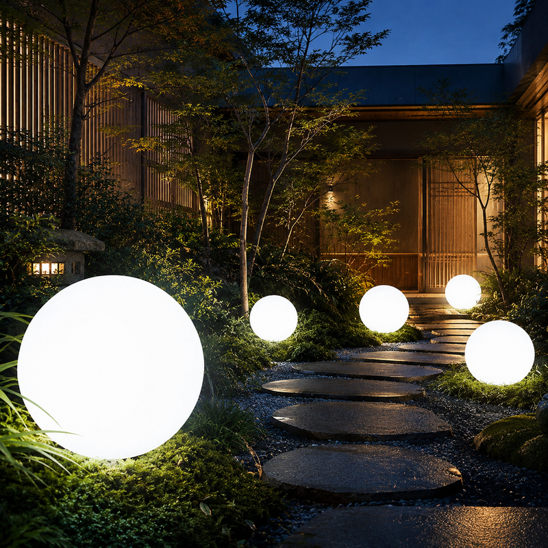 Aurora Garden Sphere, Betoverende Tuinverlichting Weerbestendig