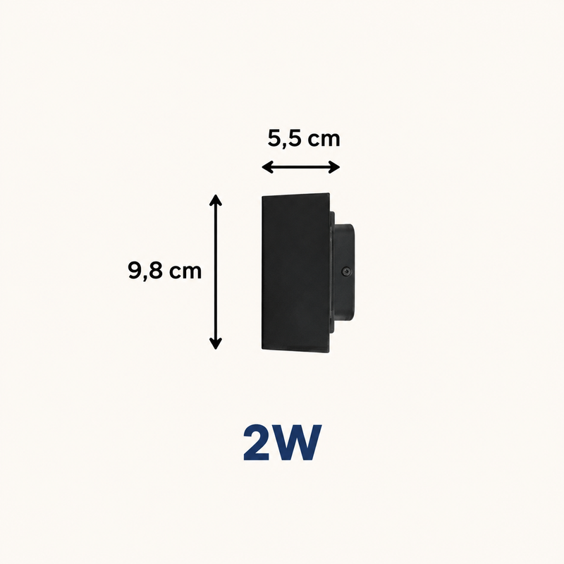 Moderne Buiten Gevellamp LED Op/Neer Waterdicht