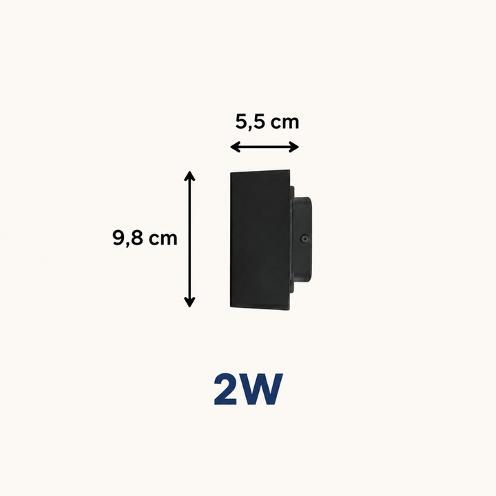 Moderne Buiten Gevellamp LED Op/Neer Waterdicht