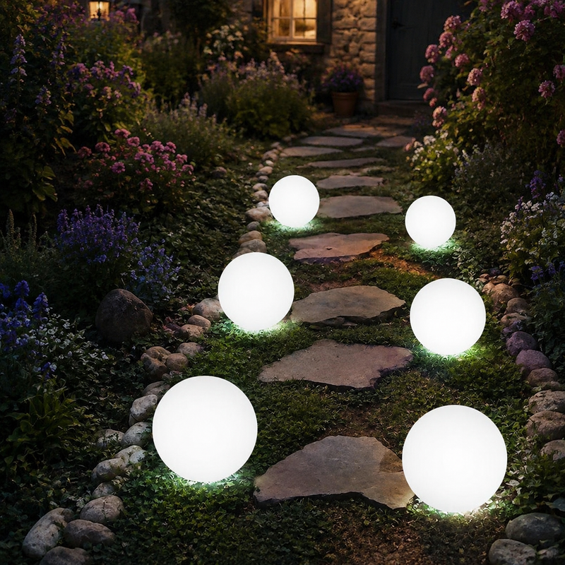 Aurora Garden Sphere, Betoverende Tuinverlichting Weerbestendig