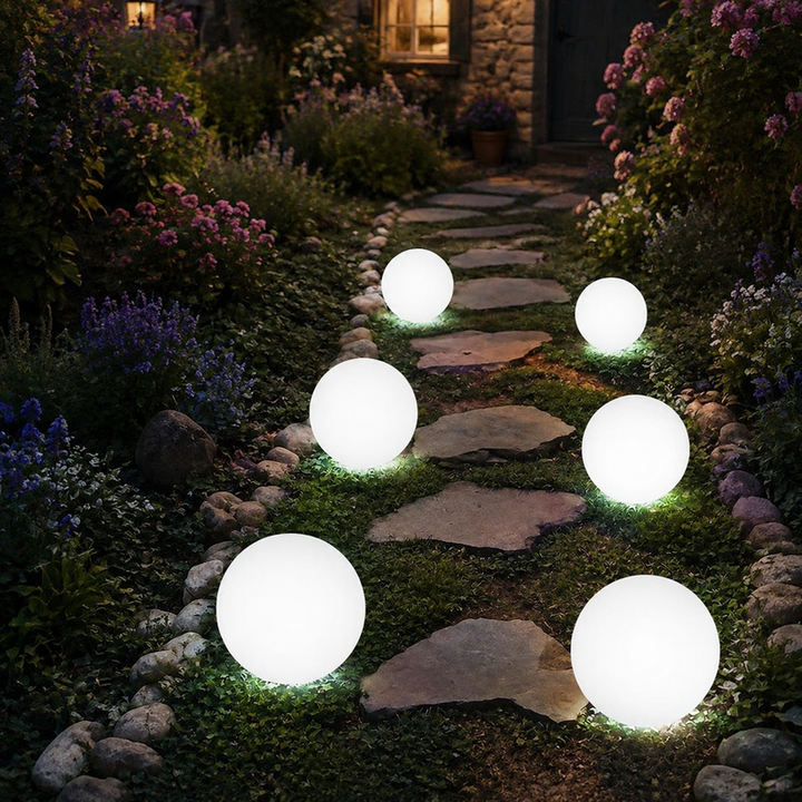 Aurora Garden Sphere, Betoverende Tuinverlichting Weerbestendig
