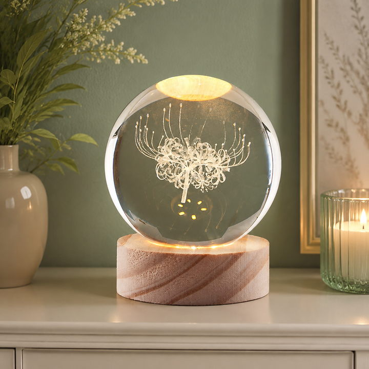 Spatio Orb 3D Kristallen Nachtlamp