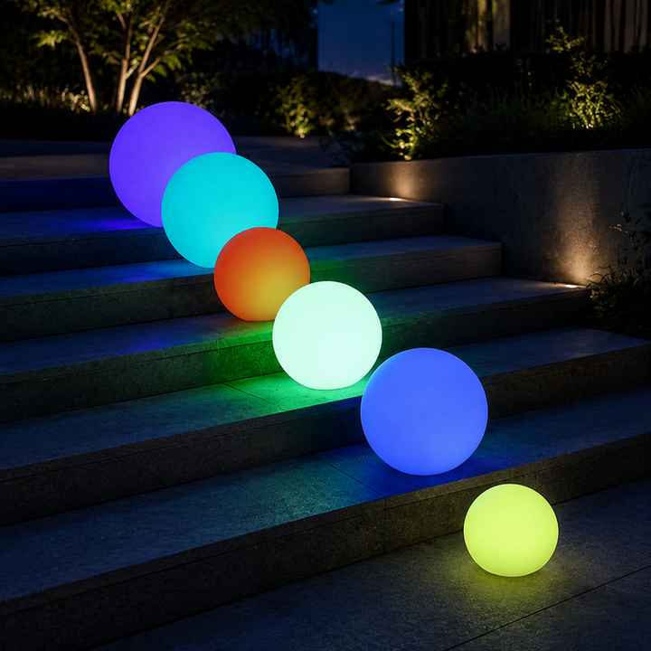 Aurora Garden Sphere, Betoverende Tuinverlichting Weerbestendig