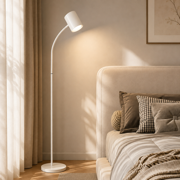 Hoge Vloerlamp Slaapkamer Nordic Verstelbaar Leeslicht