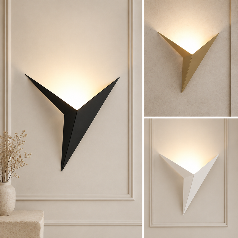 Geometrische Sterren Wandlamp Driehoekig