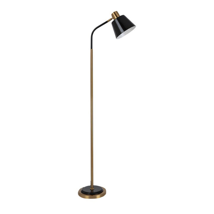 Metalen Draaibare Leesvloerlamp 1-Lamp 157cm