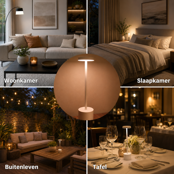 Elegante H-Vormige LED Designlamp USB-C