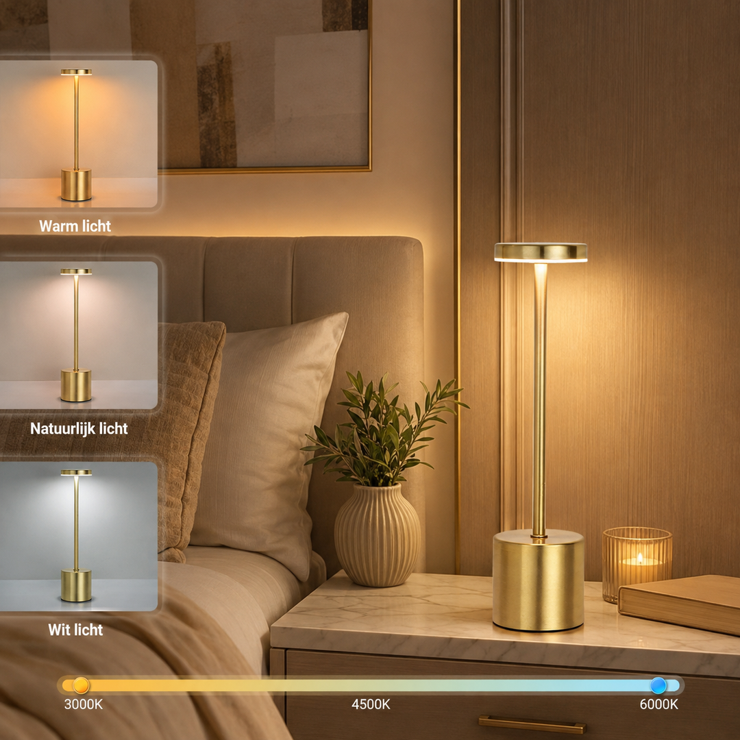 Elegante H-Vormige LED Designlamp USB-C