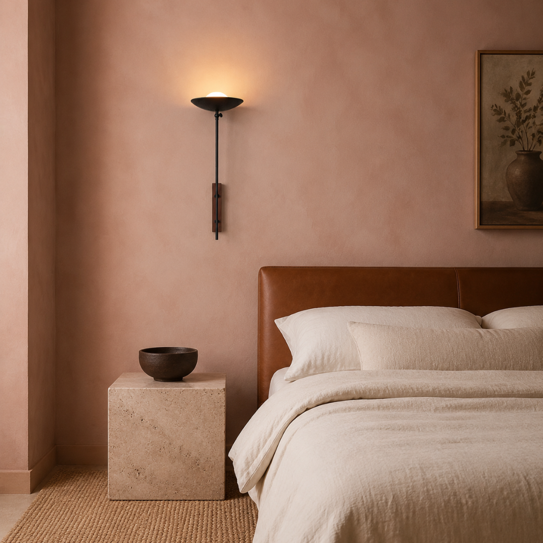 Verstelbare Wandlamp Modern Minimalistisch Marmer en Glas