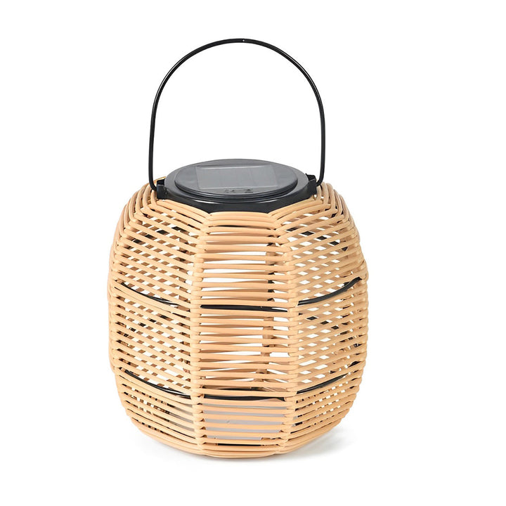 Rotan Lantaarn Waterdicht Creatief Solar Tuinlamp