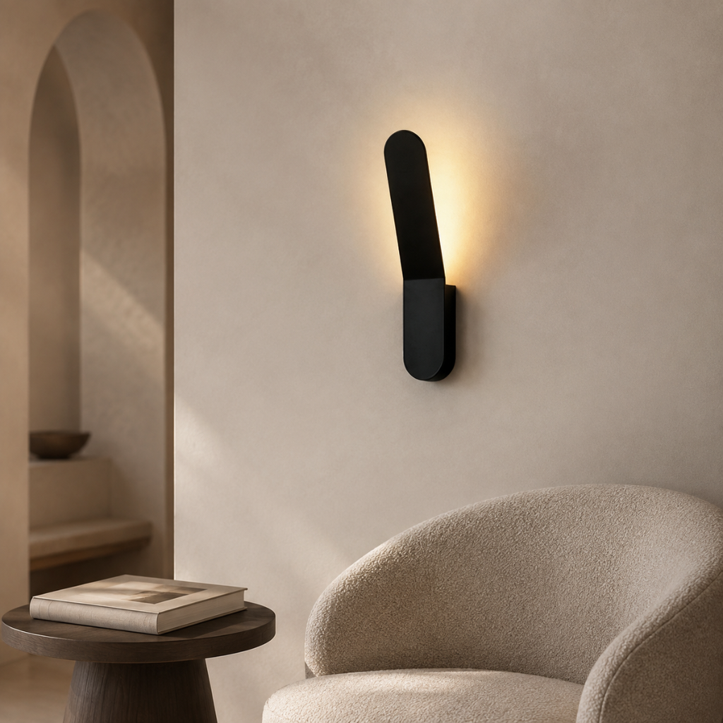 Minimalistische LED Wandlamp Aluminium – Indirect Verlicht