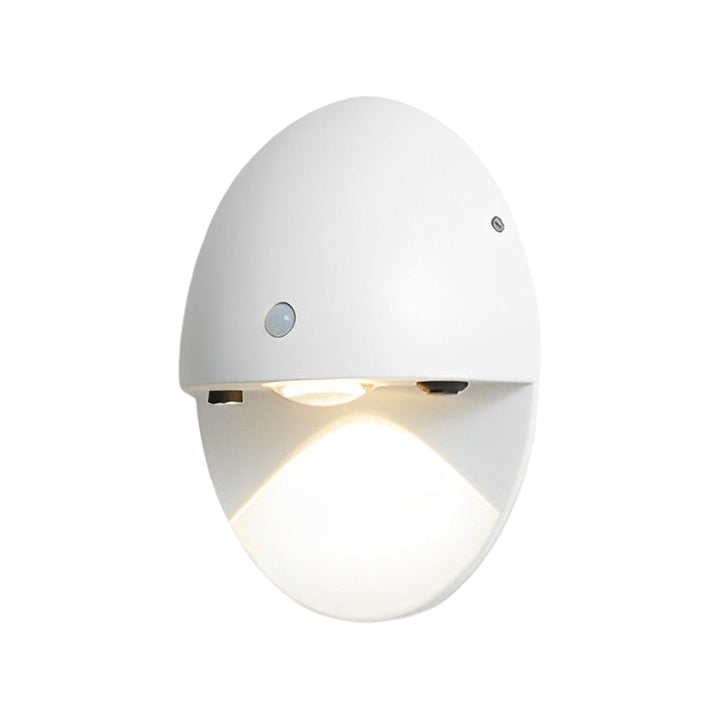Ovale Oplaadbare USB Bewegingssensor Magnetische Wandlamp