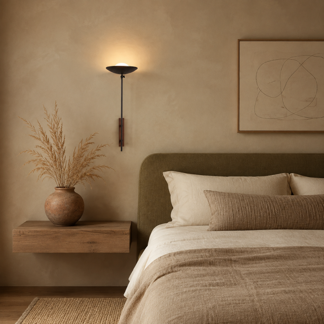 Verstelbare Wandlamp Modern Minimalistisch Marmer en Glas