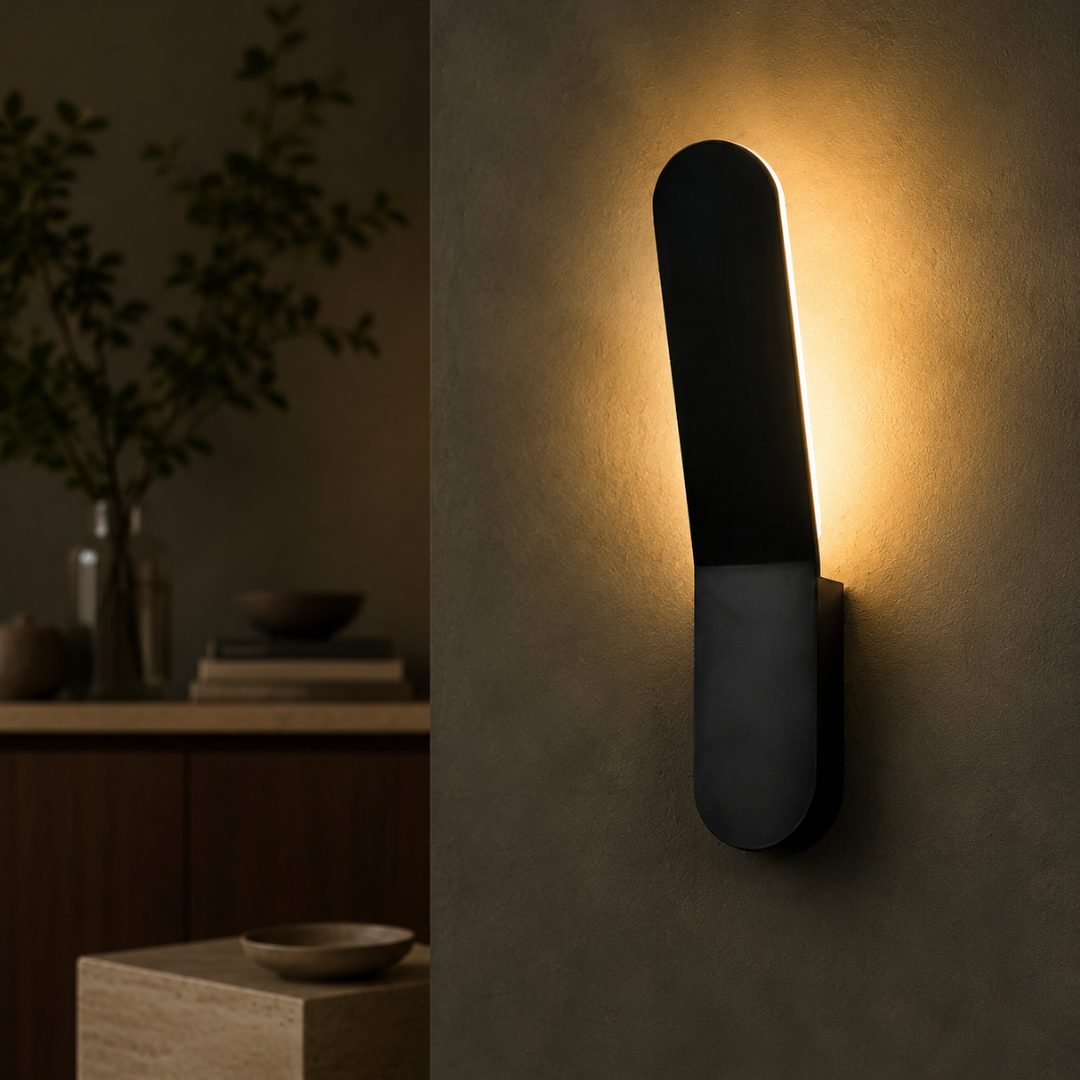 Minimalistische LED Wandlamp Aluminium – Indirect Verlicht