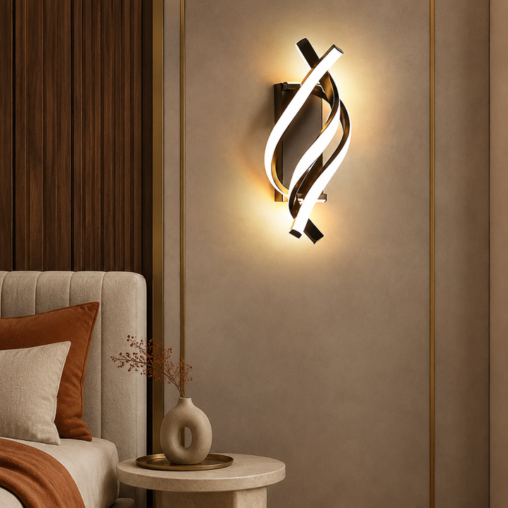 Spiraal Wandlamp Modern Minimalistisch LED Metaal