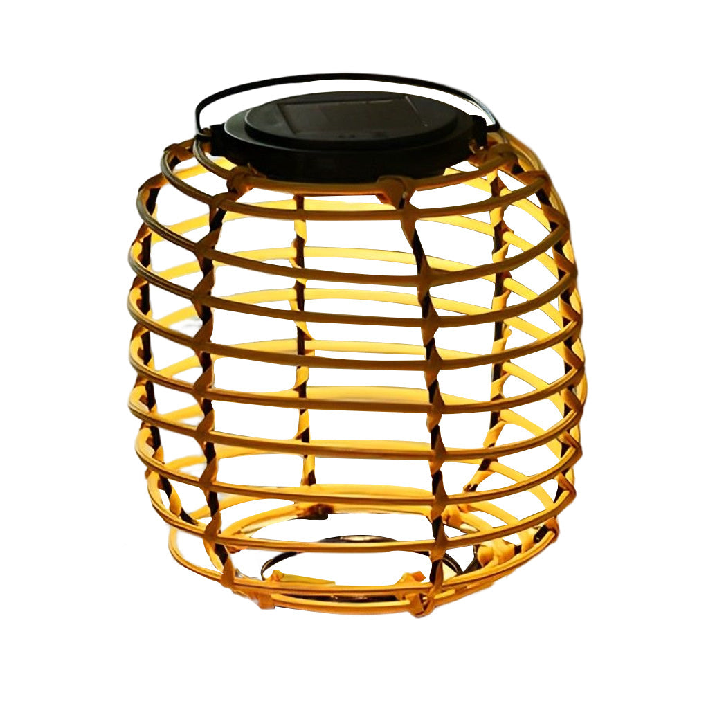 Rotan Lantaarn Waterdicht Creatief Solar Tuinlamp