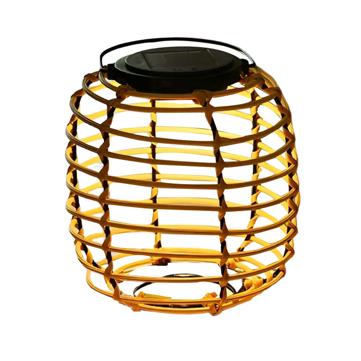 Rotan Lantaarn Waterdicht Creatief Solar Tuinlamp