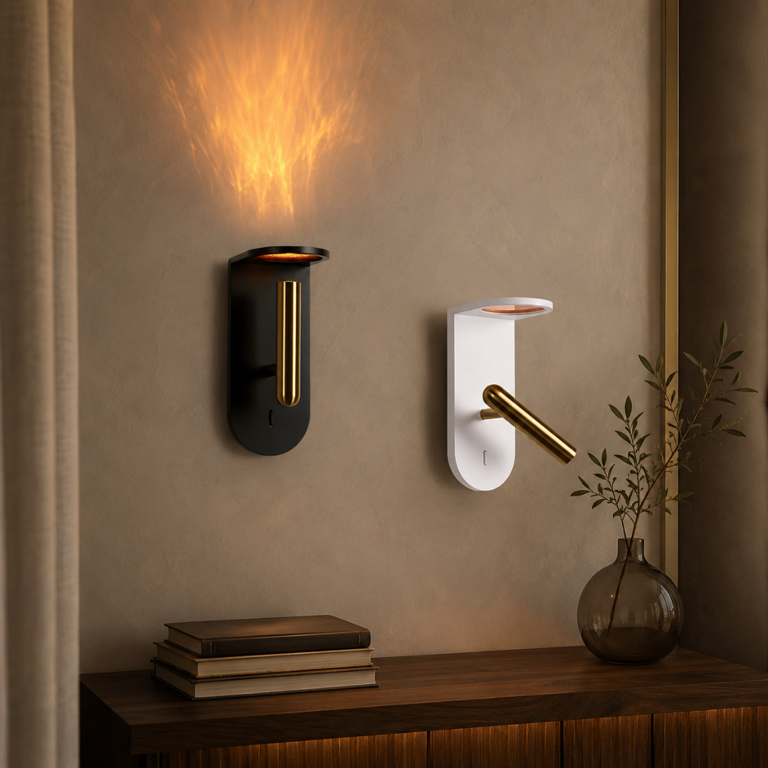 Creatieve 3W LED Vlameffect Wandlamp Nordic Stijl