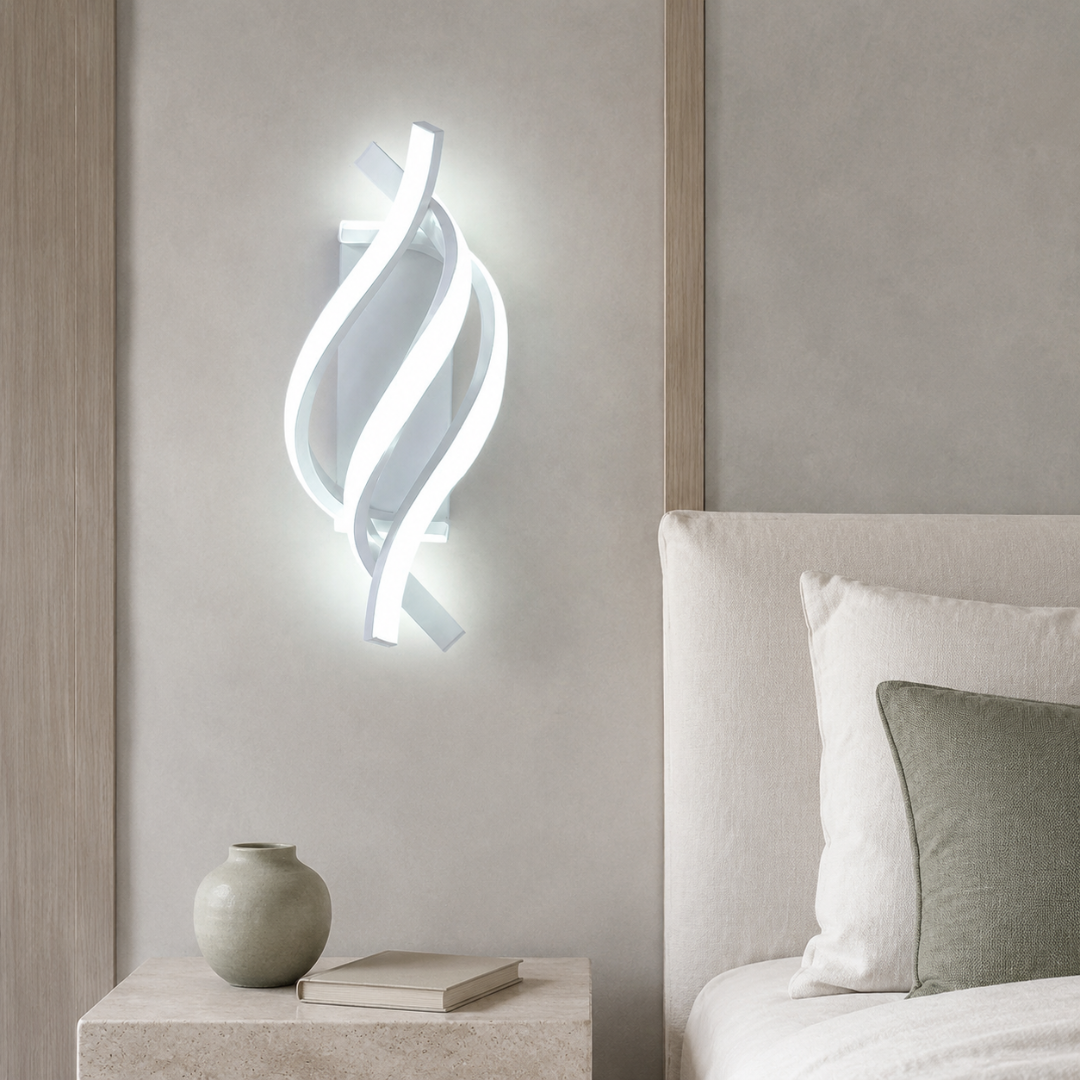 Spiraal Wandlamp Modern Minimalistisch LED Metaal