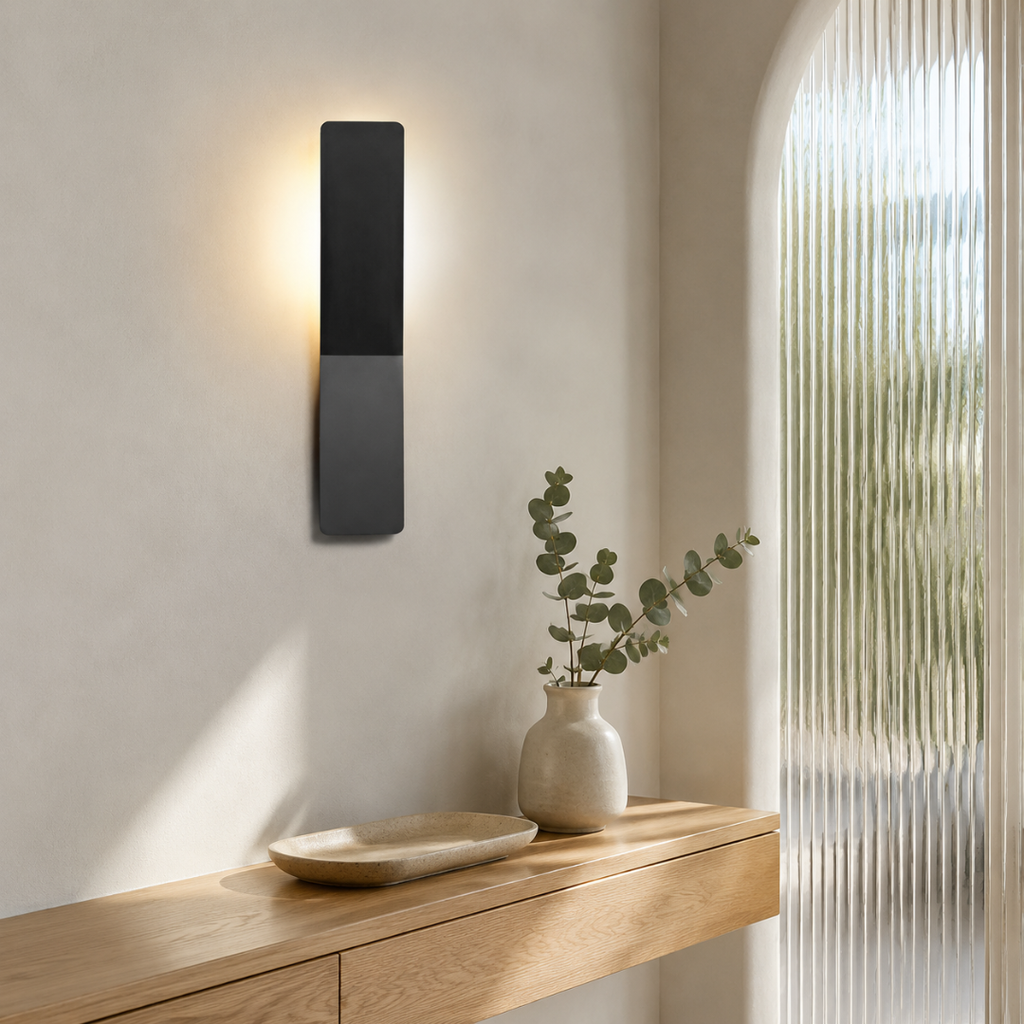 Minimalistische LED Wandlamp Aluminium – Indirect Verlicht