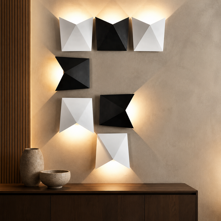 Creatieve Geometrische LED 5W Waterdichte Aluminium Wandlamp