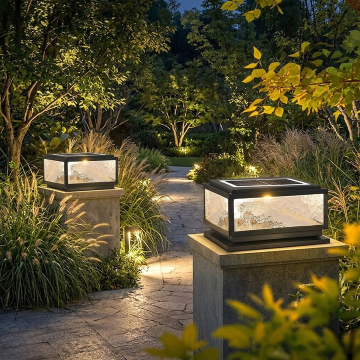 Vierkante Buiten Pilaarverlichting Modern LED Waterdicht
