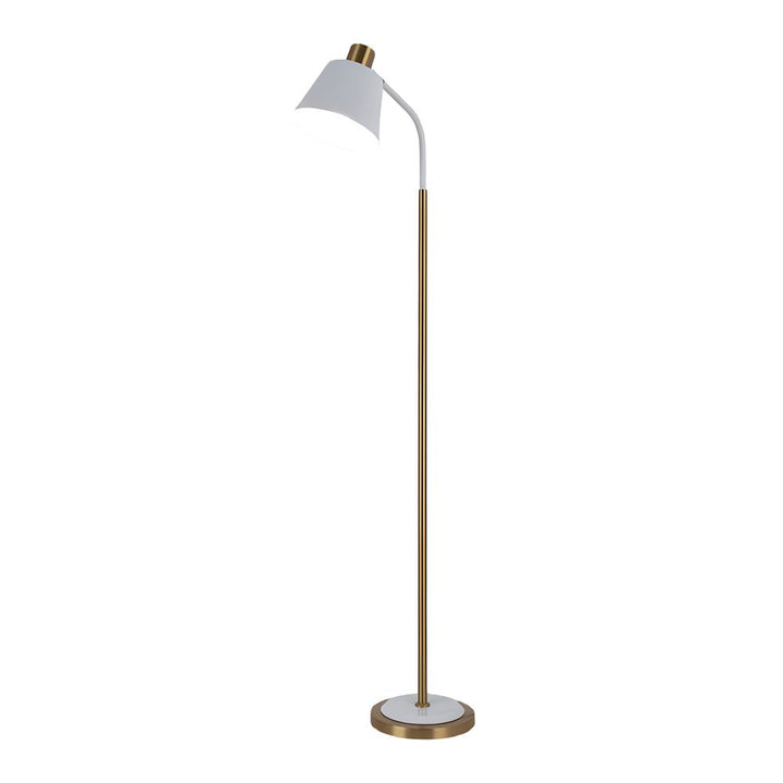 Metalen Draaibare Leesvloerlamp 1-Lamp 157cm