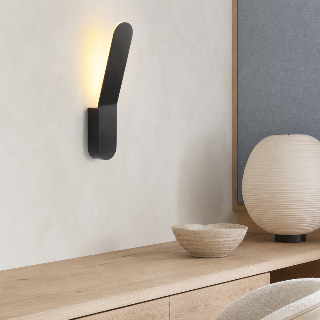 Minimalistische LED Wandlamp Aluminium – Indirect Verlicht