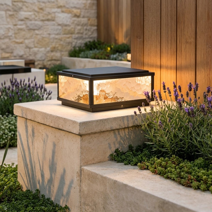 Vierkante Buiten Pilaarverlichting Modern LED Waterdicht