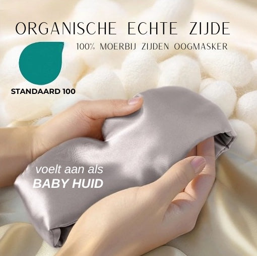 LadySilk- luxe 100% zijden slaapmasker