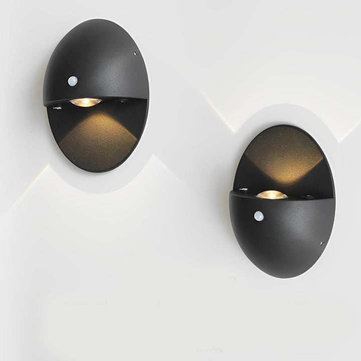 Ovale Oplaadbare USB Bewegingssensor Magnetische Wandlamp