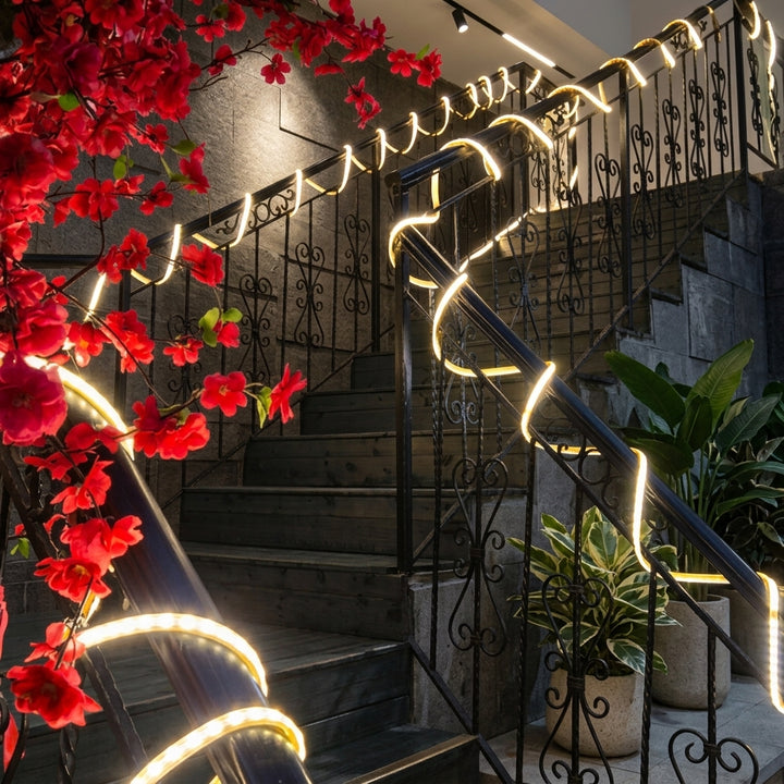 Flexibele Solar LED Strip Sterrenlicht Buiten Waterdicht