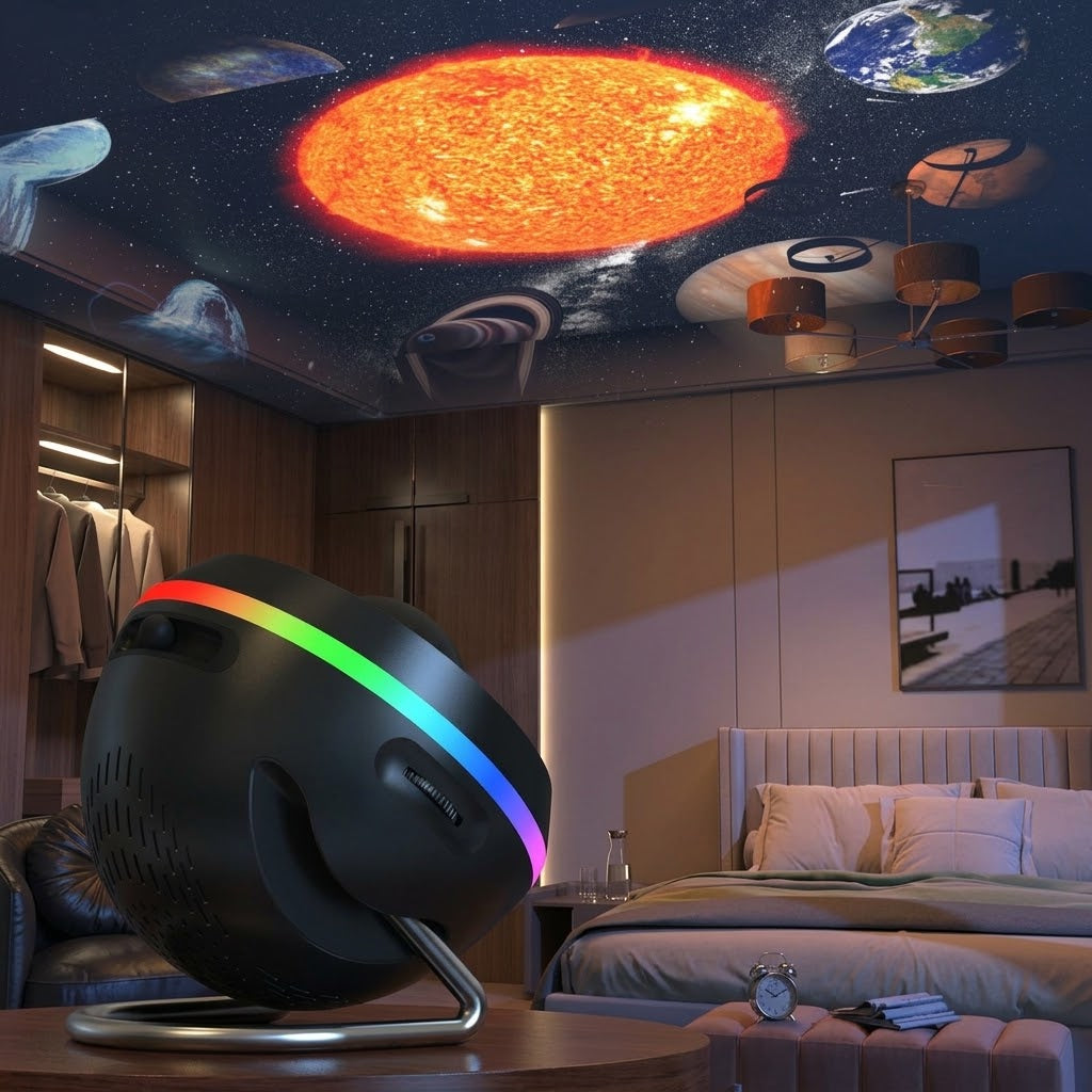 Galaxy Projectielamp, Sterren &amp; Sterrenstelsels in je Kamer