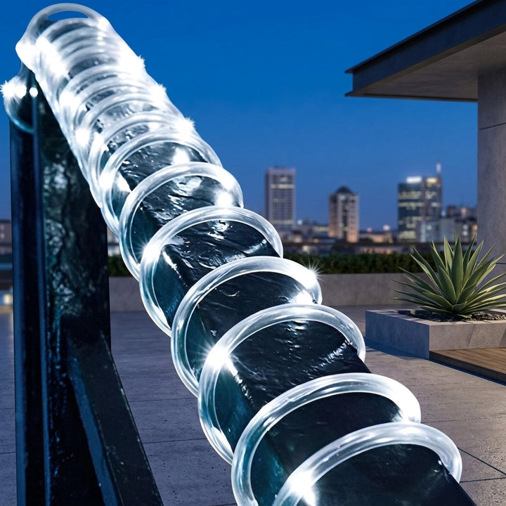 Waterdichte Smart Multi-Color Solar LED Strip Buiten