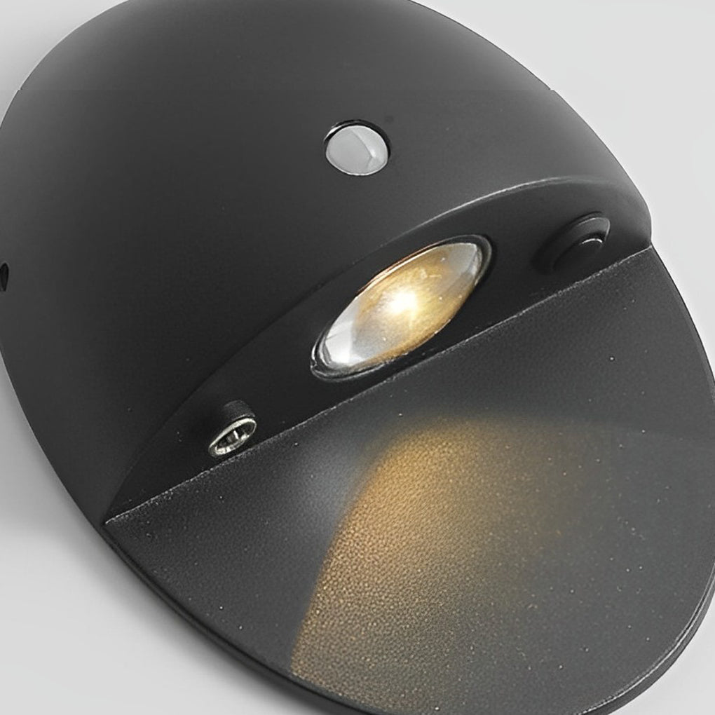 Ovale Oplaadbare USB Bewegingssensor Magnetische Wandlamp