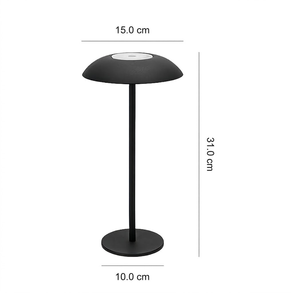 Hedendaagse LED Tafellamp Minimalistisch Oplaadbaar Dimbaar