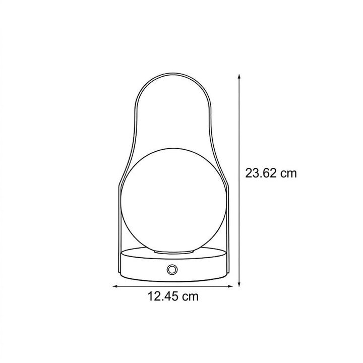Draagbare Oplaadbare LED Lantaarn Touch-Bediening