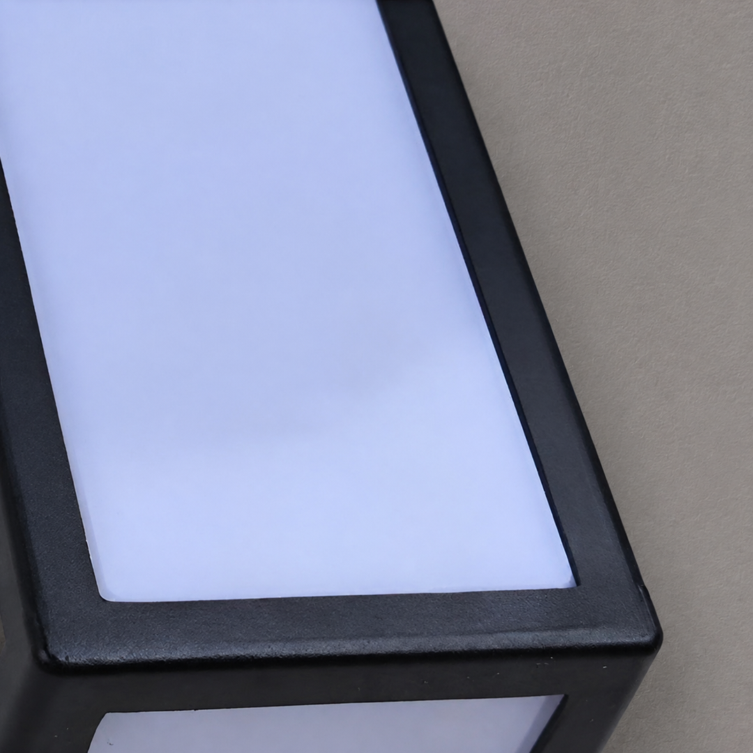 Moderne Buiten Wandlamp Zwart LED Waterdicht