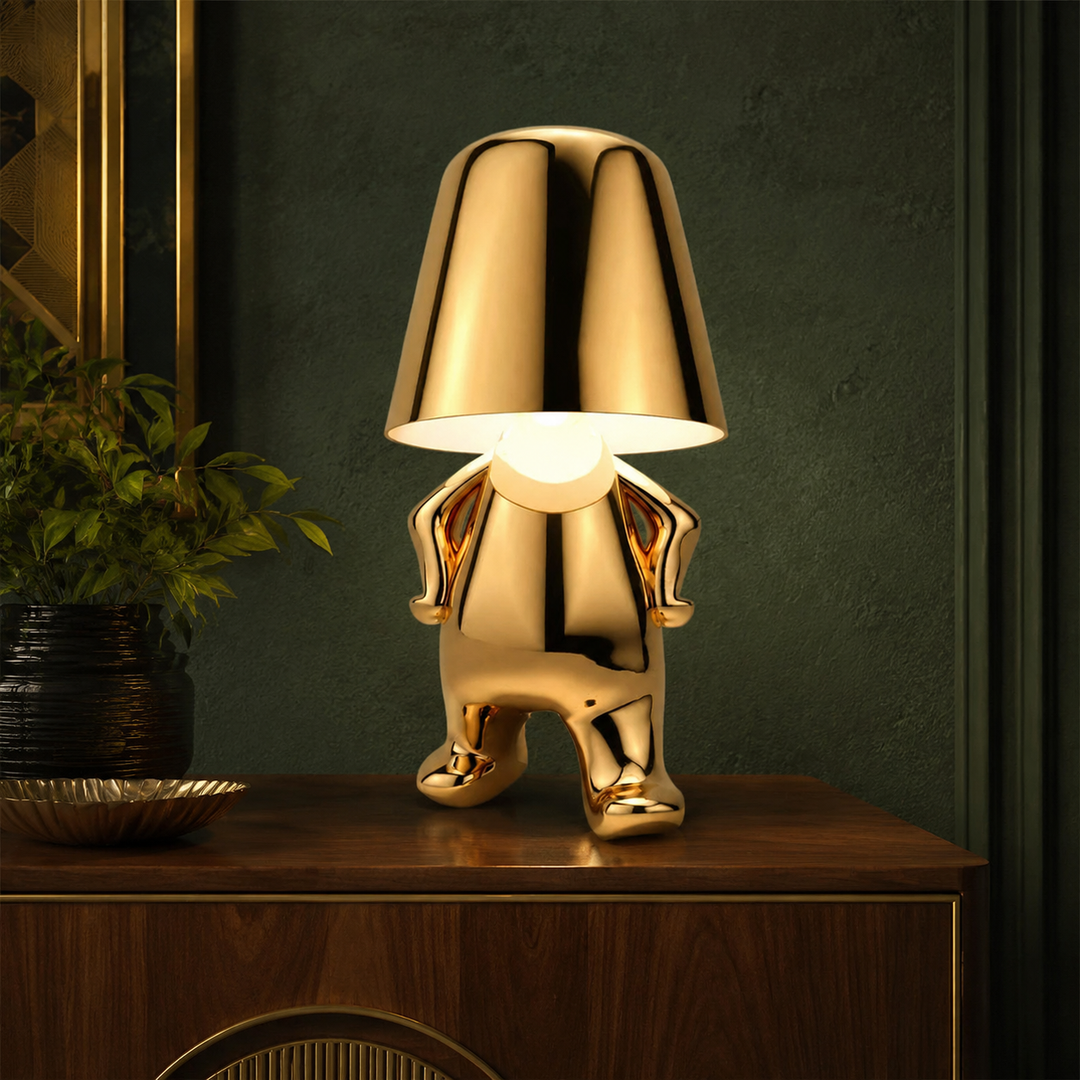 Mistero Gouden Sculpturale Tafellamp