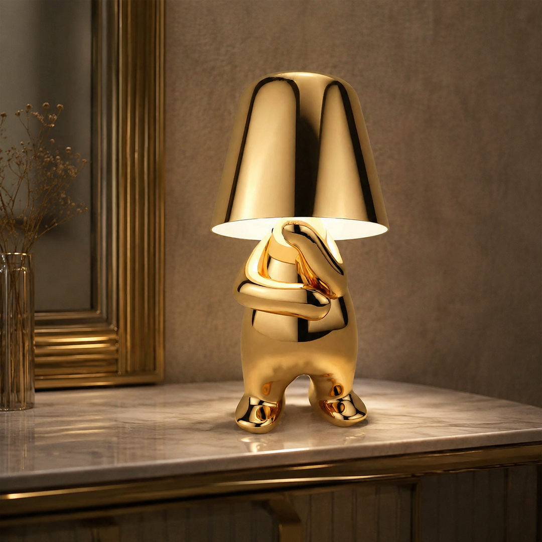 Mistero Gouden Sculpturale Tafellamp