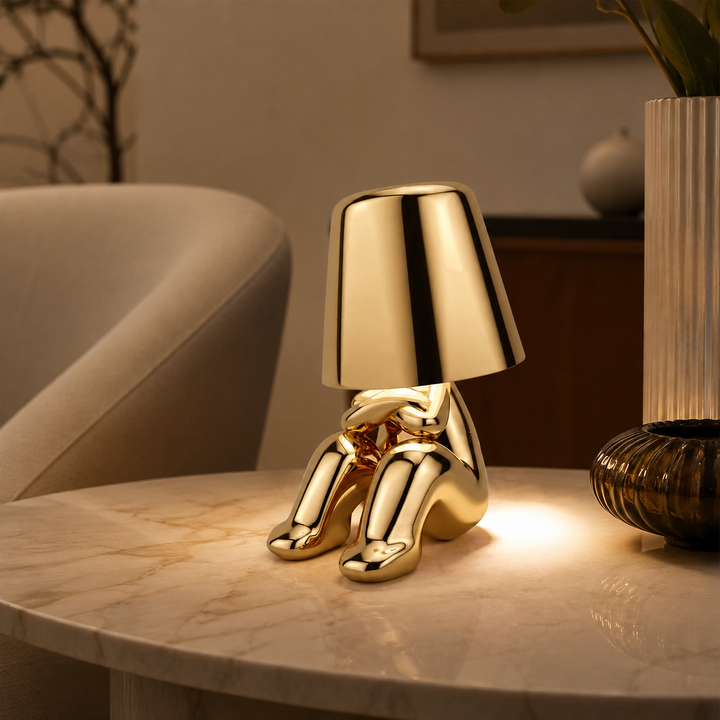 Mistero Gouden Sculpturale Tafellamp