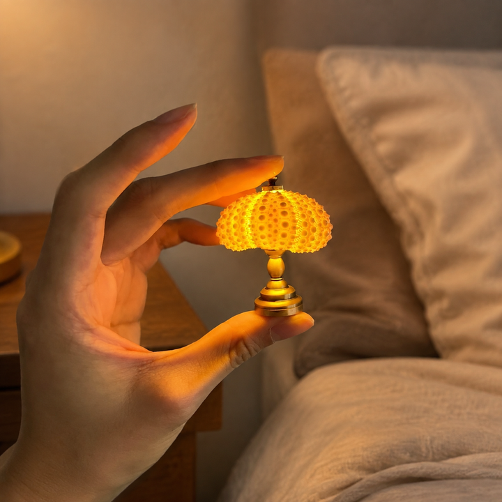 DIY Zee-egel Nachtlampje