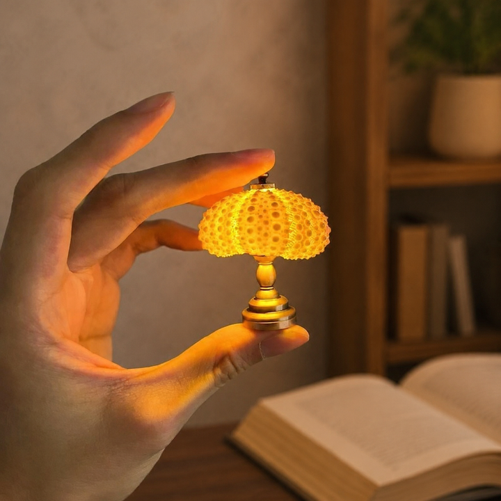 DIY Zee-egel Nachtlampje