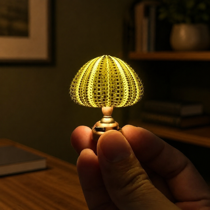 DIY Zee-egel Nachtlampje