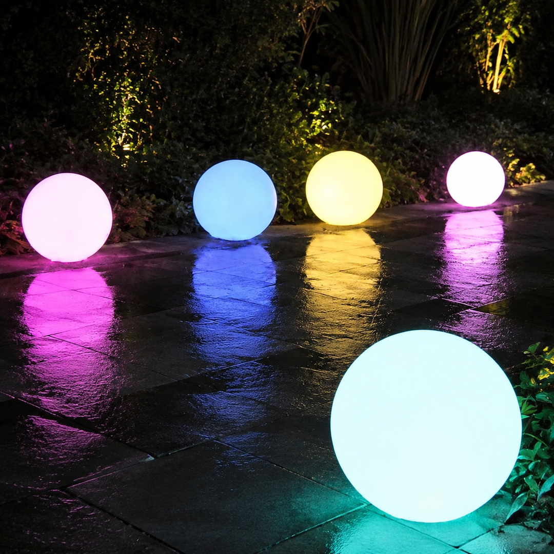 Aurora Garden Sphere, Betoverende Tuinverlichting Weerbestendig